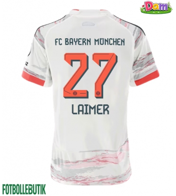 Bayern Munich Konrad Laimer #27 Bortatröja Kvinnor 2025-26 Kortärmad